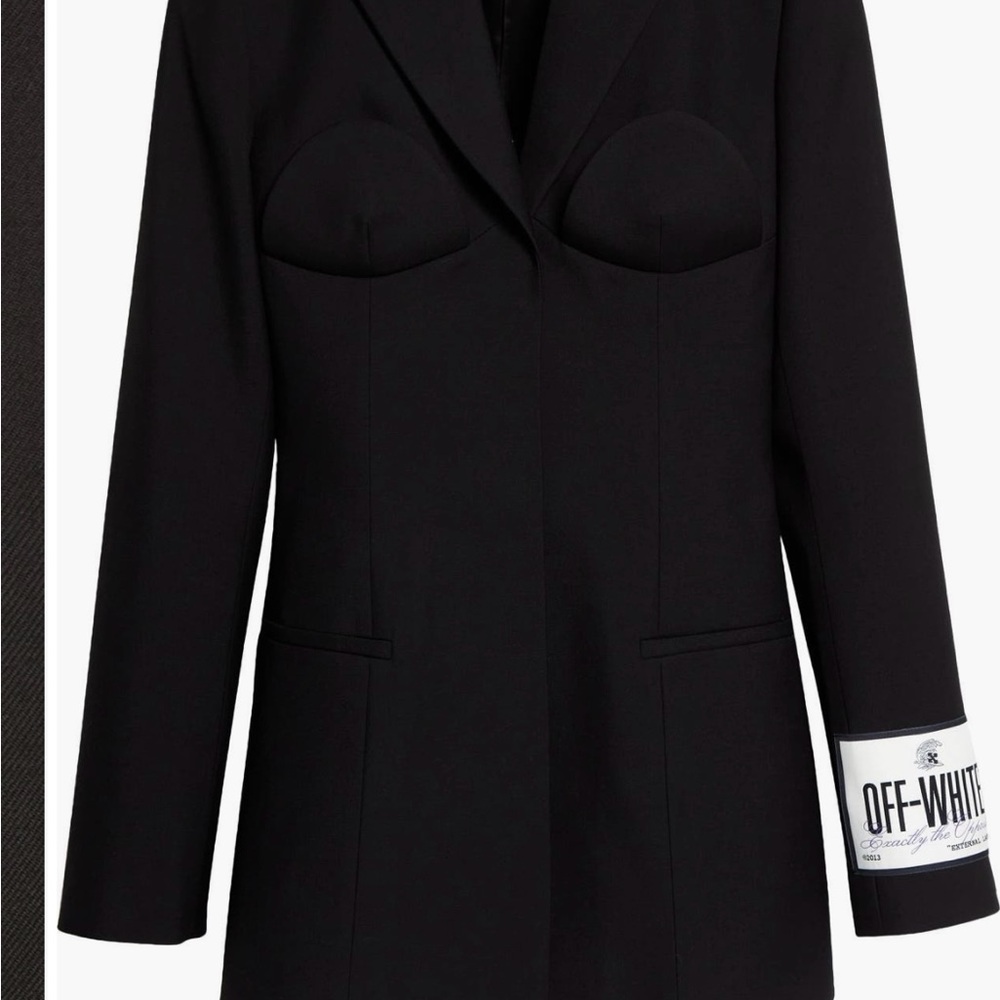 Off-White Women's Black Jacket